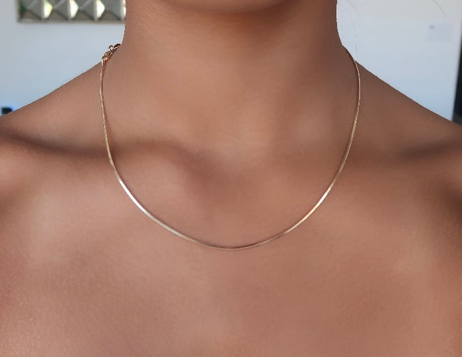 snake chain necklace